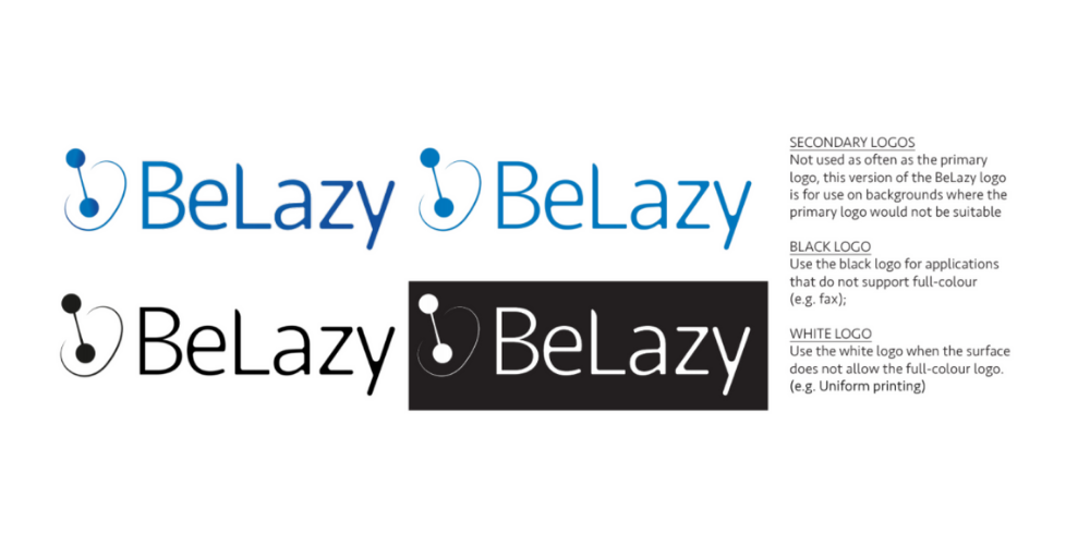 BeLazy logos (1)
